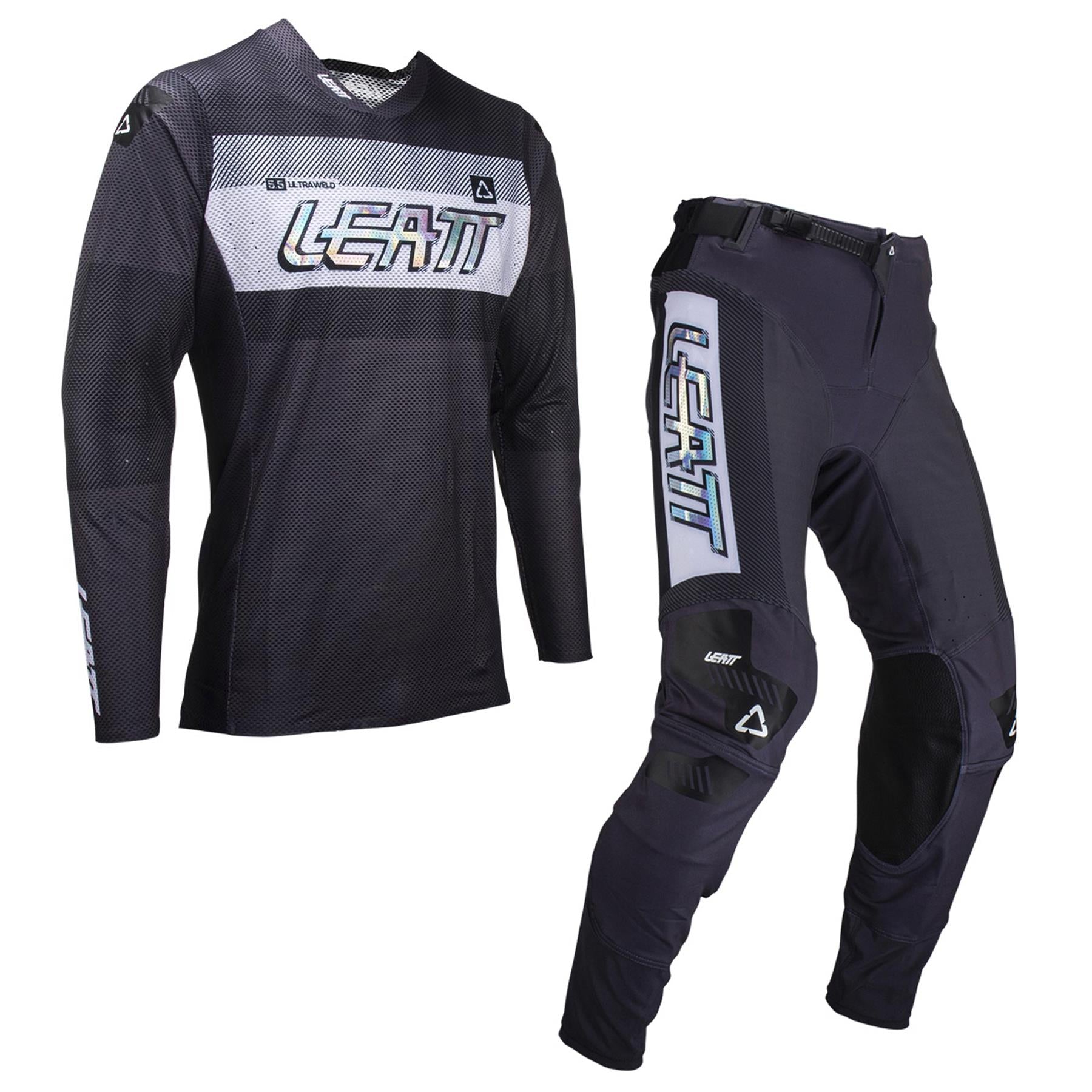 Leatt 2024 Combo Kit Pants & Jersey Moto 5.5 Ultraweld Graphite